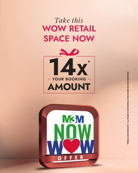 m3m now wow t20 offer gurgaon