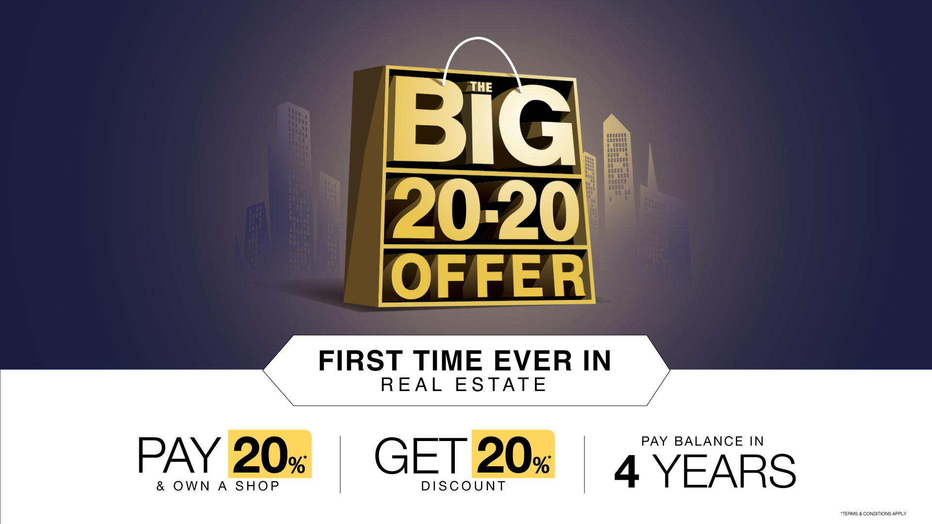 M3M Big 20-20 Offer for Commercial Properties