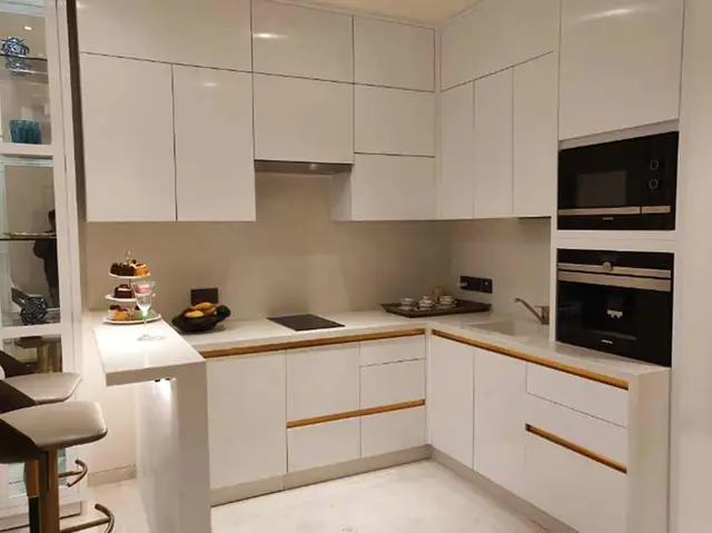 M3M 57th Suites – sample suite kitchen (photograph)