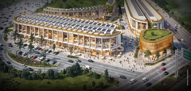 M3M 84 Market – SCO rows with surface parking (artist's impression)