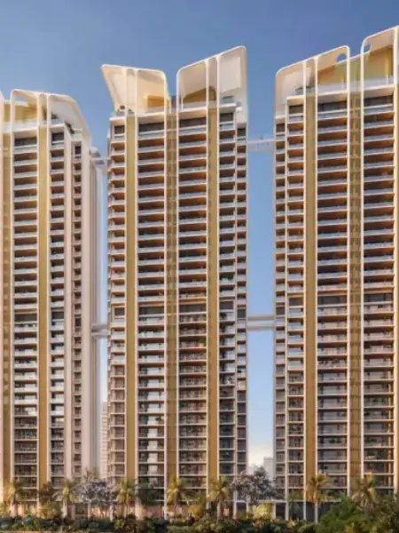 M3M Altitude – three-tower elevation (artist's impression)
