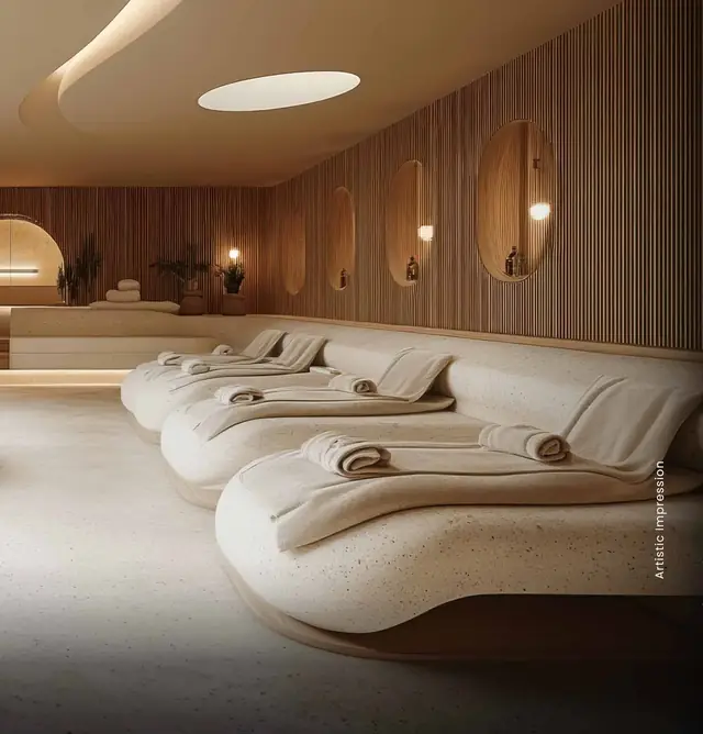 M3M Antalya Hills – spa relaxation lounge (artist's impression)