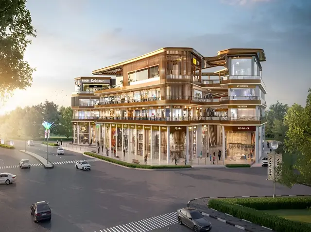 M3M Atrium57 – view from the road junction (artist's impression)