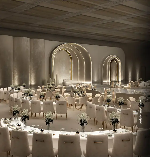 M3M City of Dreams – banquet hall (artist's impression)
