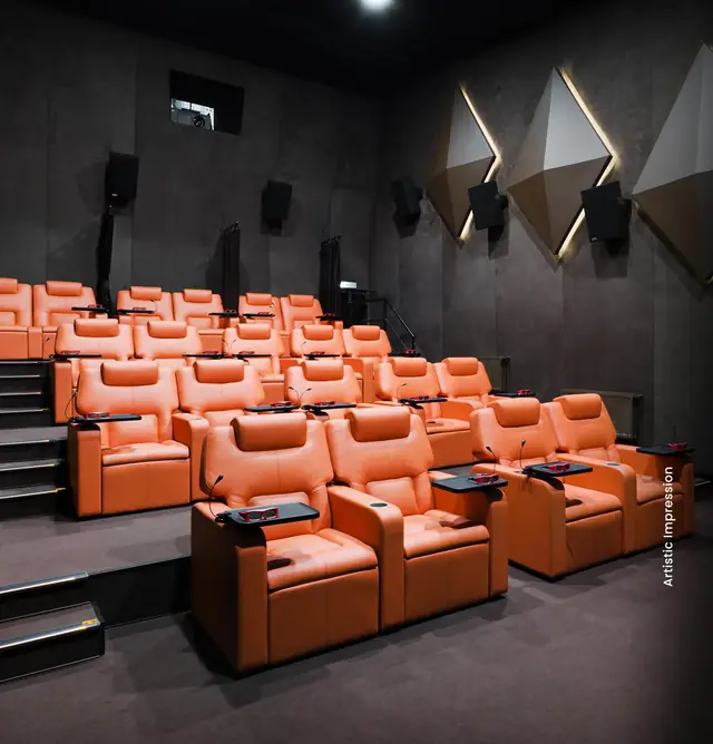 M3M City of Dreams – miniplex screening room (artist's impression)