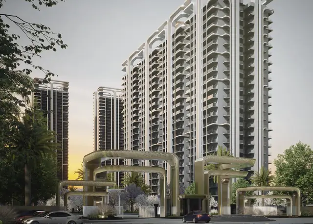 GIC residential towers and entrance gateway (artist's impression)