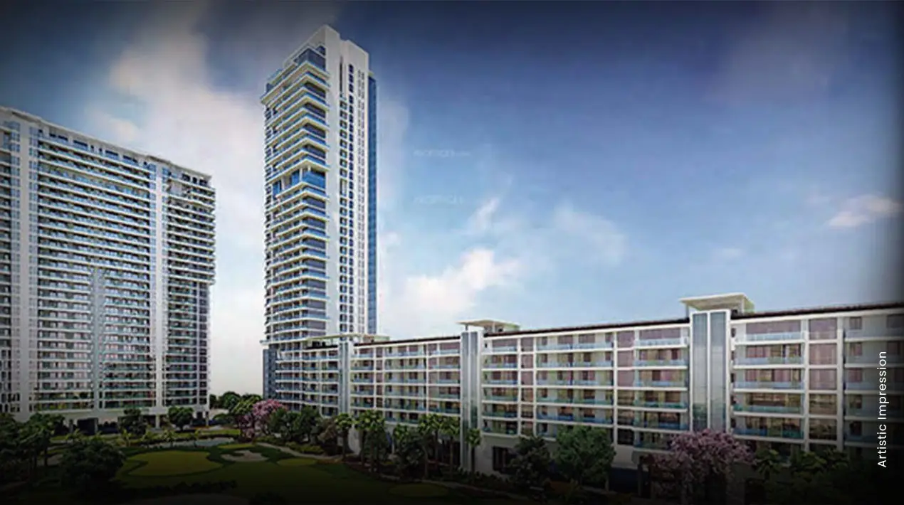 M3M Golf Estate – Fairway East towers (artist's impression)