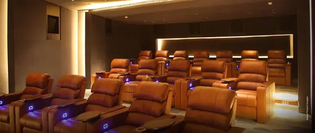 M3M Golf Estate – mini theatre at the clubhouse