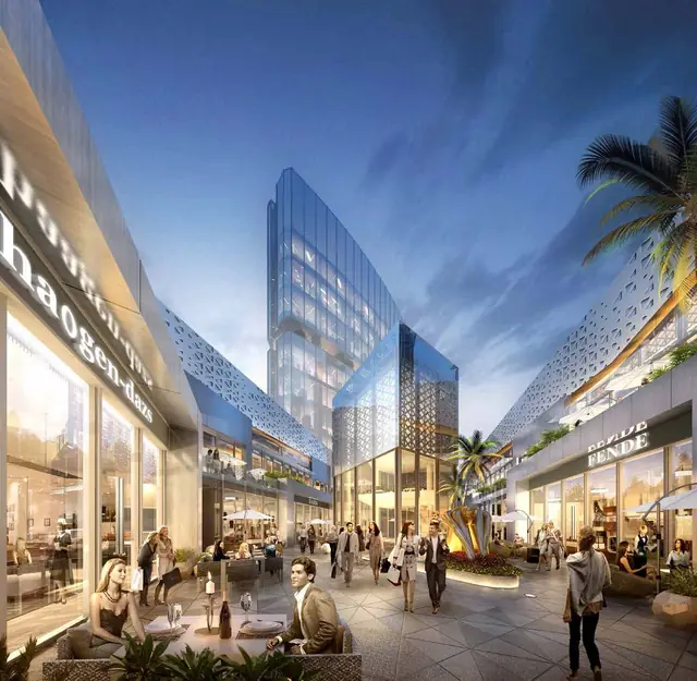 M3M IFC – open retail boulevard (artist's impression)