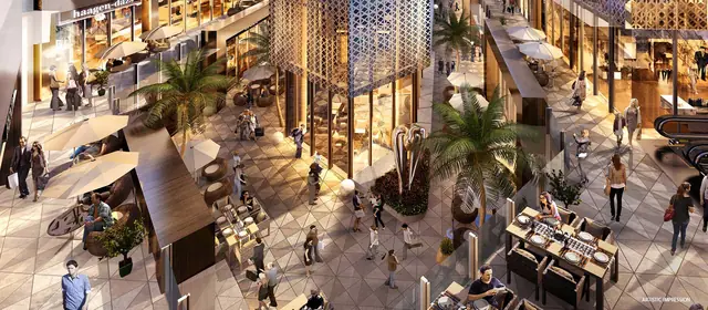 M3M IFC – dining terrace with outdoor seating (artist's impression)