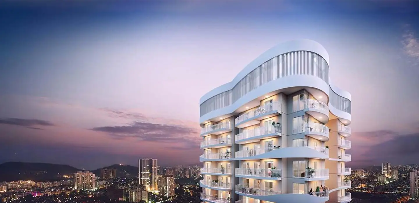 M3M Ikonic – upper floors and crown of the tower (artist's impression)