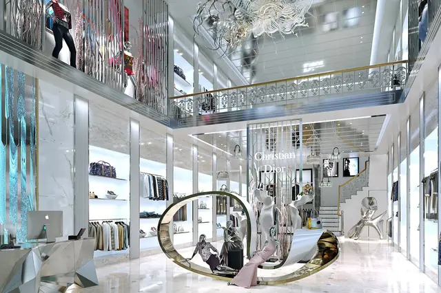 M3M Jewel – double-height store with mezzanine (artist's impression)