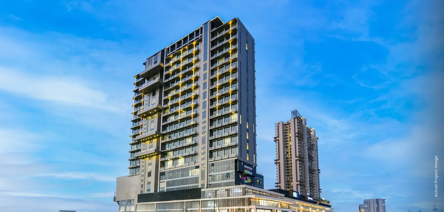 M3M Lofts 74 – the completed tower