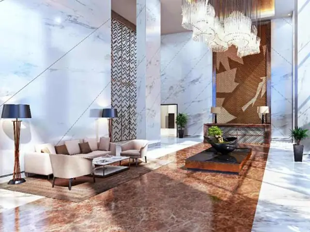 M3M Lofts 74 – entrance lobby (artist's impression)