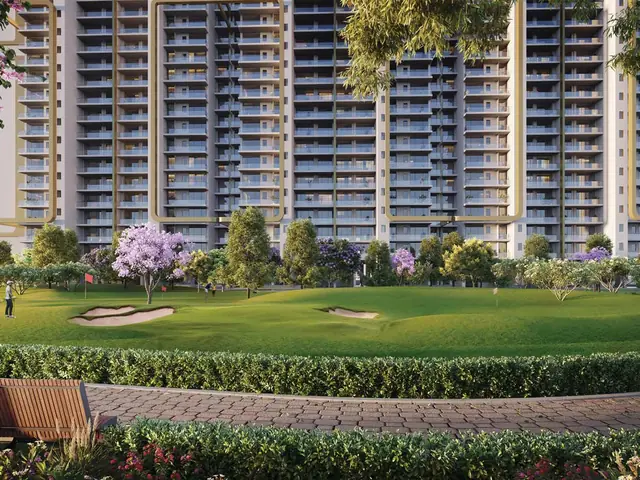 M3M Mansion – towers overlooking the golf greens (artist's impression)