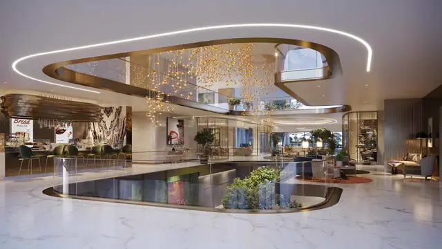 M3M Mansion – clubhouse lounge (artist's impression)