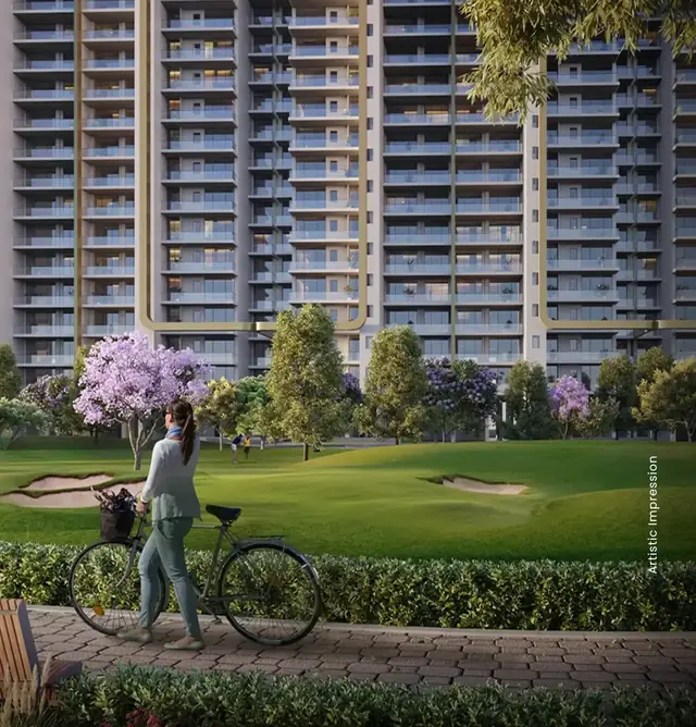 M3M Mansion – golf chip-and-putt greens (artist's impression)