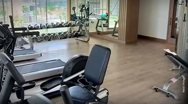 M3M Marina – clubhouse gym (actual photograph)