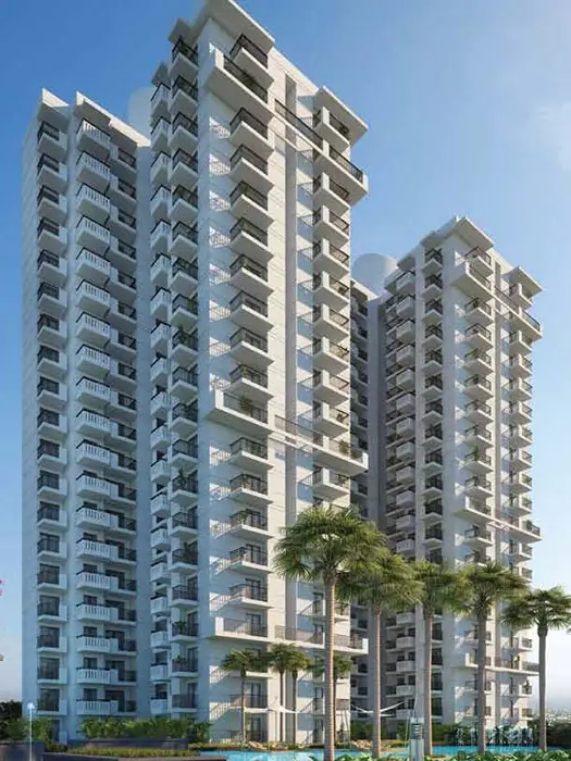 M3M Natura – the two residential towers (artist's impression)