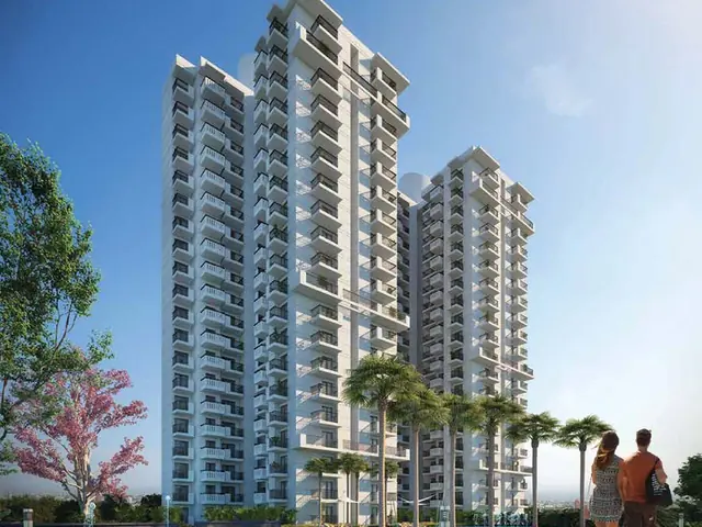 M3M Natura – the two residential towers (artist's impression)
