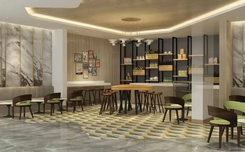 M3M Natura – alfresco café (artist's impression)