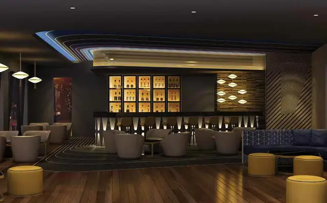 M3M Natura – bar and lounge (artist's impression)