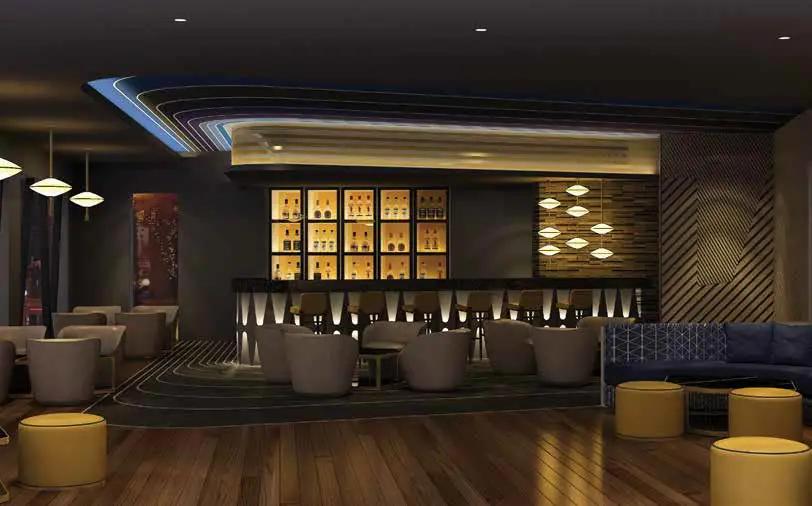 M3M Natura – bar and lounge (artist's impression)