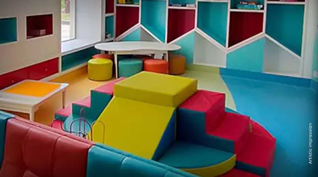 M3M Natura – kids' activity room (artist's impression)