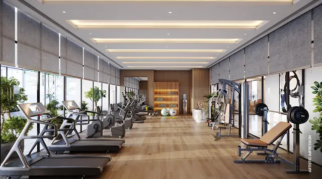 M3M Paragon57 – gymnasium (artist's impression)