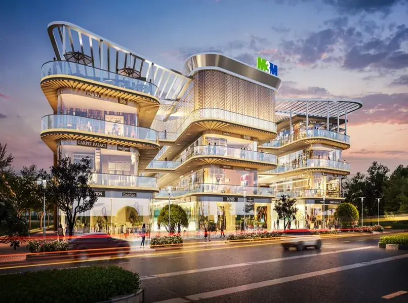 M3M Route65 – corner block with terraces (artist's impression)