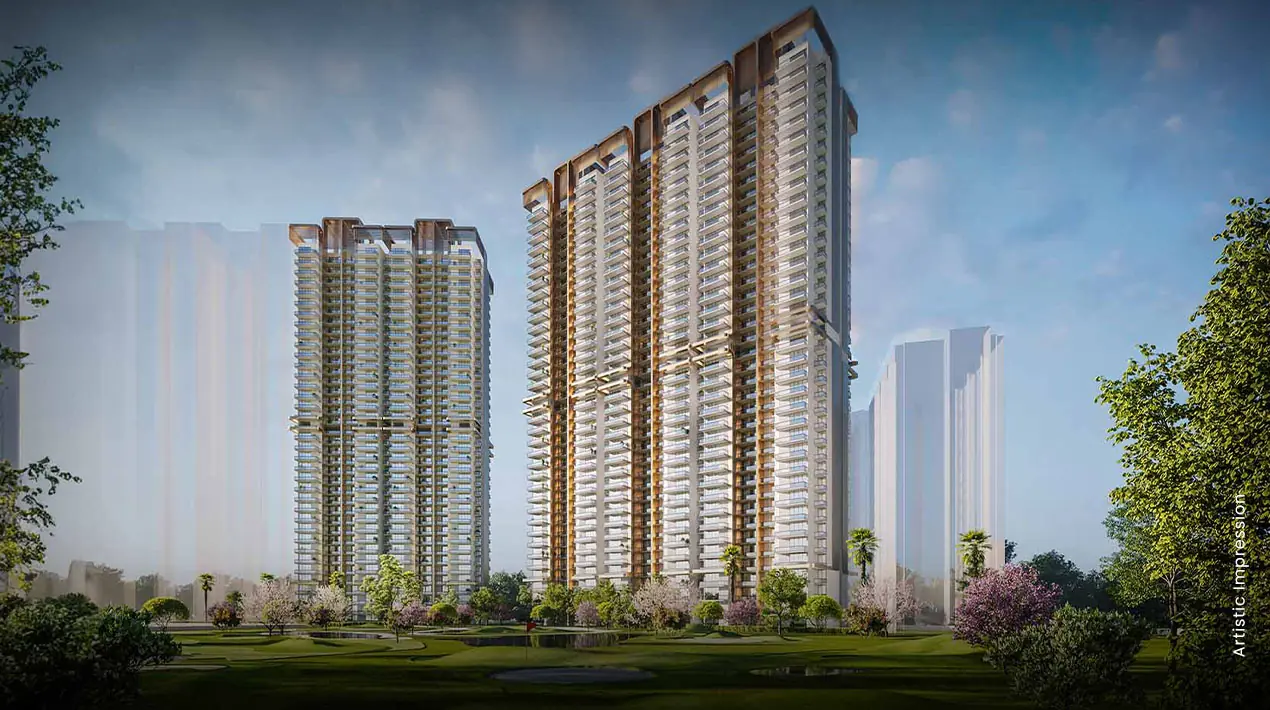 M3M Capital towers at SCDA (artist's impression)