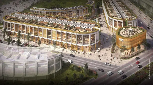 M3M 113 Market high-street retail at SCDA (artist's impression)