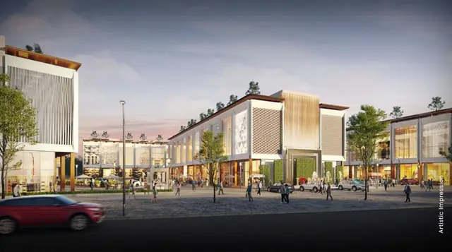 M3M 114 Market retail frontage (artist's impression)