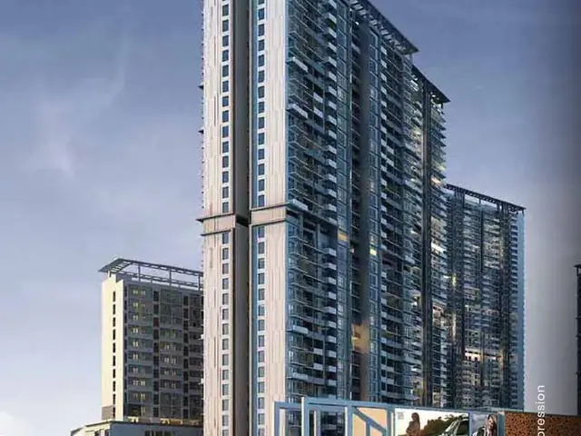 M3M Sky City – high-rise tower over the retail podium (artist's impression)