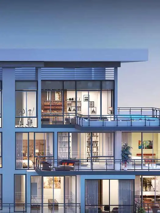 M3M SkySuites – duplex penthouse terraces (artist's impression)