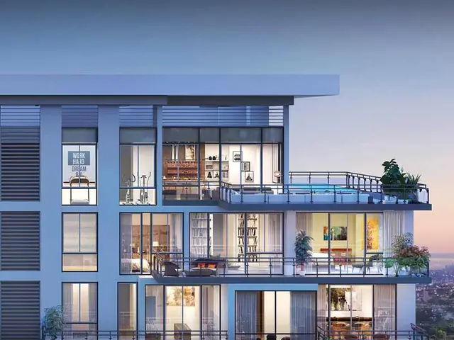 M3M SkySuites – duplex penthouse terraces (artist's impression)