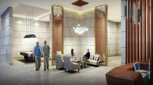 M3M Skywalk – entrance lobby (artist's impression)