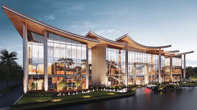 M3M Terraces – township clubhouse (artist's impression)