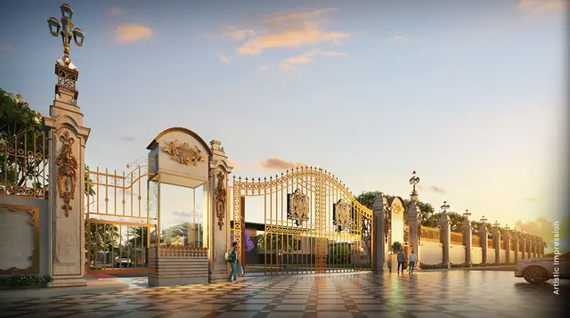 M3M Terraces – grand entrance of M3M City of Dreams (artist's impression)