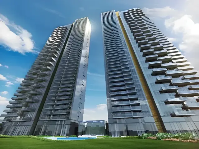 M3M Trump Tower – the two residential towers (artist's impression)