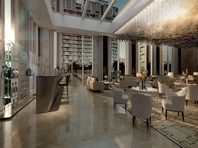 M3M Trump Tower – lounge and bar (artist's impression)