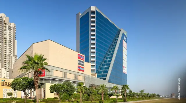 M3M Urbana Premium – tower from the street (actual photograph)