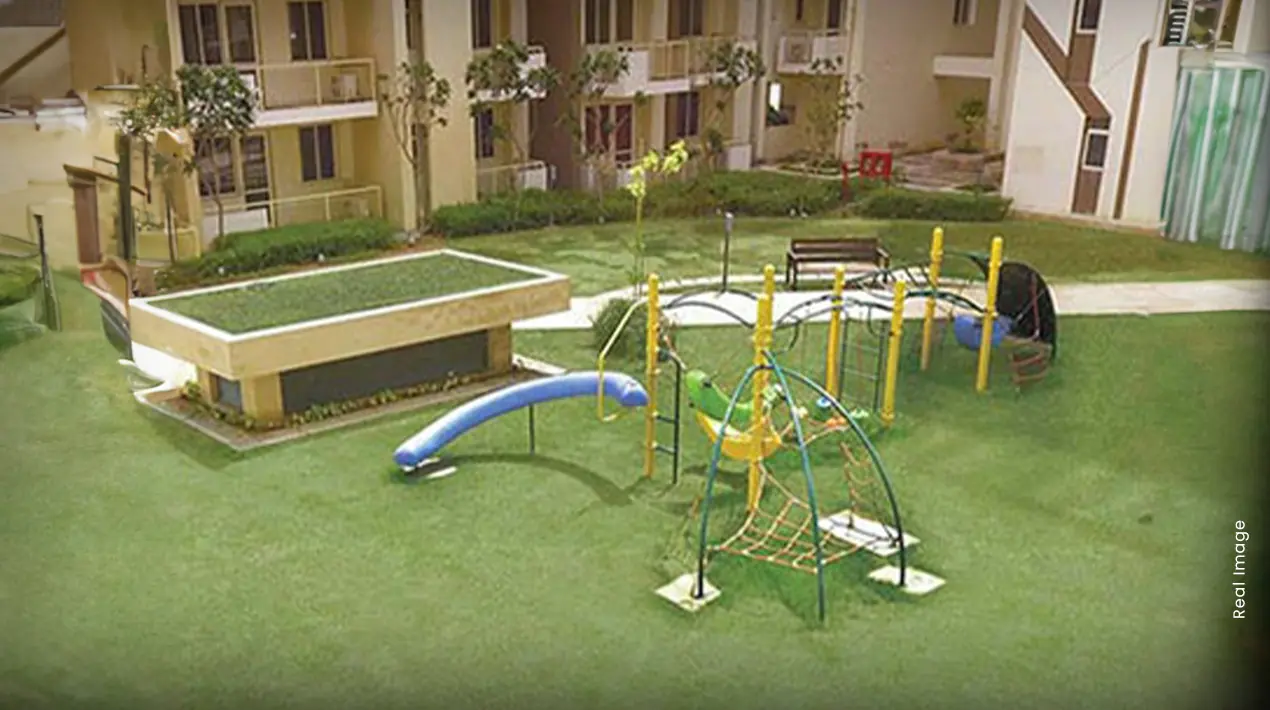 M3M Woodshire – children's play area (actual photograph)