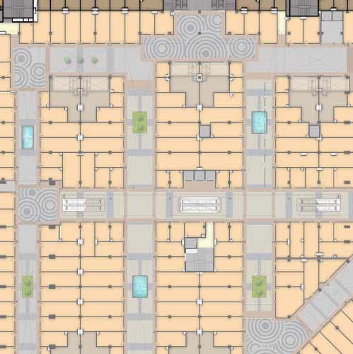 m3m Broadway ground floor plan