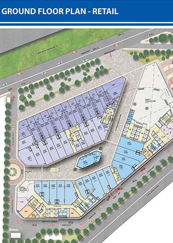 m3m IFC ground floor plan