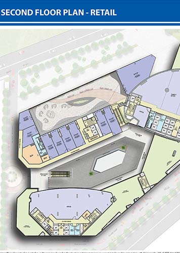 m3m IFC second floor plan